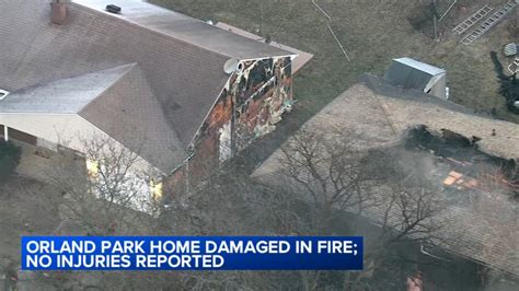 Firefighter Injured While Battling Orland Park House Fire On Holly Court In South Suburbs Abc7