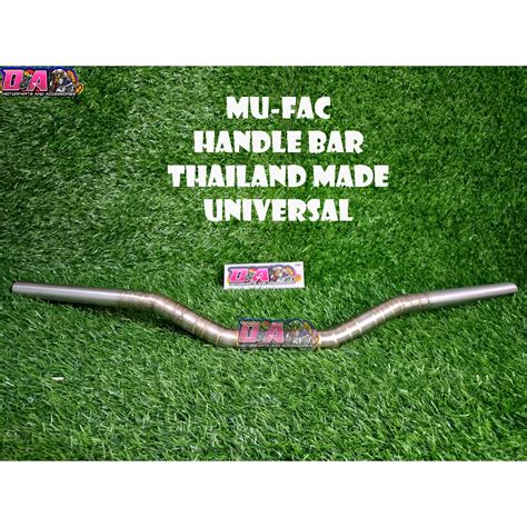 MU FAC HANDLE BAR TITANIUM W EMBLEM NMAX V1 NMAX V2 PCX 150 PCX