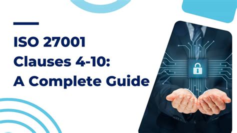 ISO 27001 Clauses 4 10 A Complete Guide