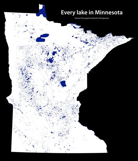 Map Of Northern Minnesota Lakes - Agatha LaVerne