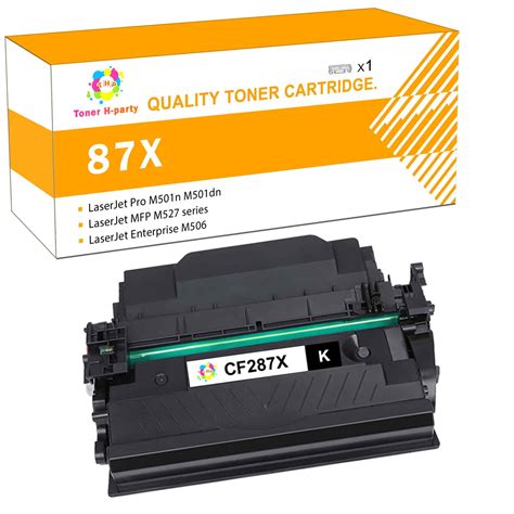 Toner H Party Compatible Toner Cartridge Replacement For Hp 87x Cf287x