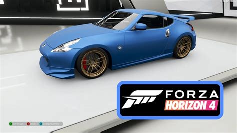 Forza Horizon 4 2010 Nissan 370z Customize And Drive Youtube