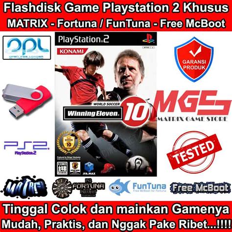 Jual Flashdisk Game PS2 PS 2 Winning Eleven 10 Indonesia Shopee Indonesia