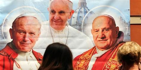 Canonized popes declared 'giants of the 20th century' * WorldNetDaily * by Jerome R. Corsi