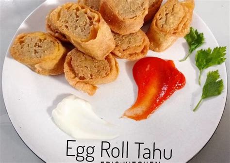 Resep Egg Roll Tahu Gurih Dan Empuk Cocok Untuk Camilan Atau Lauk