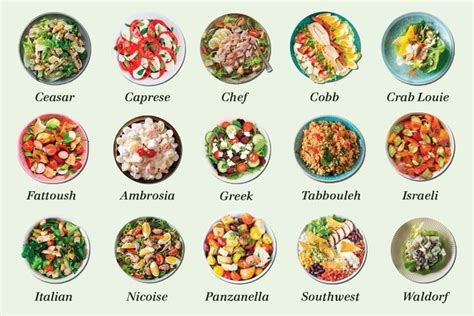 Different Types Of Salads And Recipes Salad Making Tips