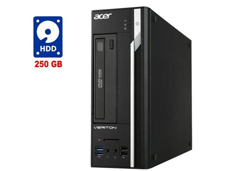 ПК Acer /Celeron G1840 2 ядра по 2.8 GHz/ 4GB DDR3/ 250GB HDD/HD ...