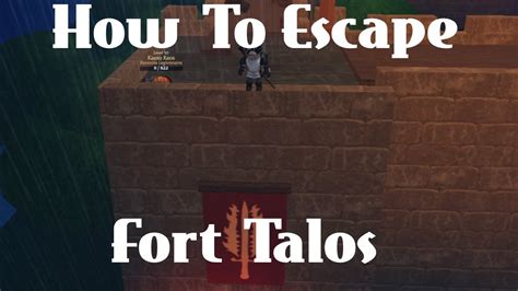 How To Get Out Of Fort Talos Arcane Odyssey Youtube