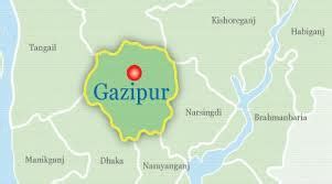 Gazipur District: Map Gazipur District