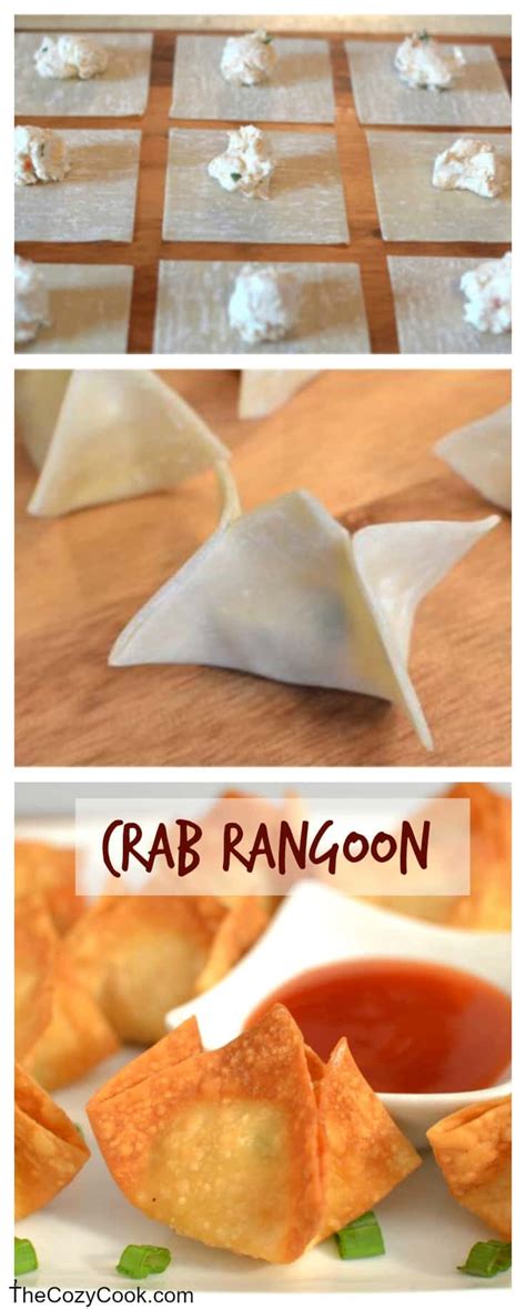 Crab Rangoon Recipe The Cozy Cook