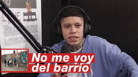 No Me Voy Del Barrio Youtube