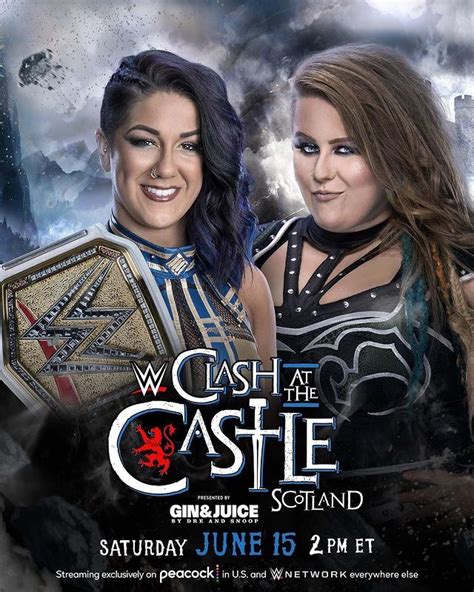 Bayley Vs Piper Niven Clash At The Castle June Wwe