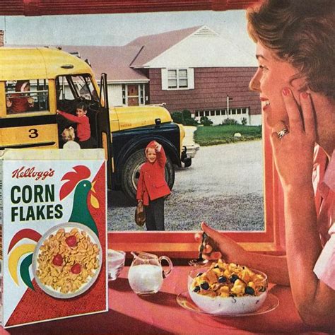 Cute 1961 Kellogg S Corn Flakes Ad Kellogg S Corn Flakes Corn