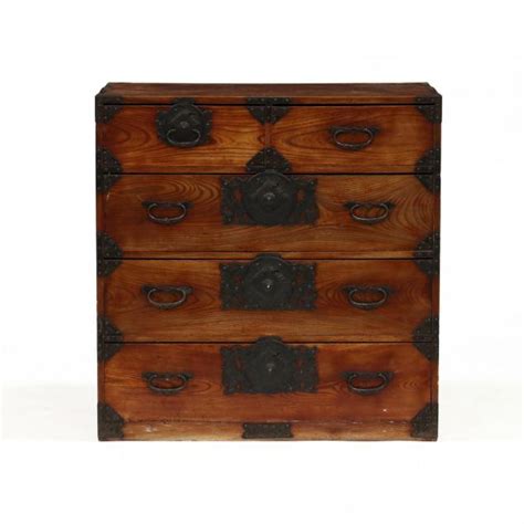Antique Japanese Tansu Chest Lot 37 New Years Gallery Auctionjan 6