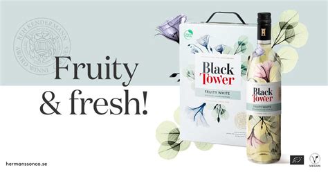 Black Tower Fruity White Fs Från Vinkompassen
