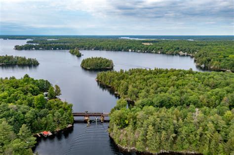 390 Muskoka Cottage Lake Boathouse Stock Photos Pictures And Royalty