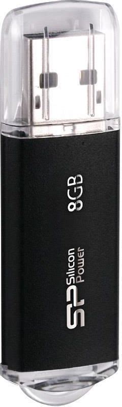 Pendrive SILICON POWER ULTIMA II-I SERIES 8GB BLACK (SP008GBUF2M01V1K ...