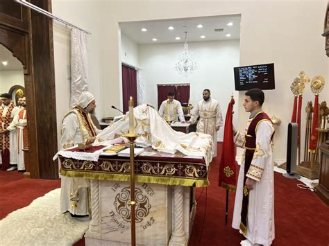 His Eminence Metropolitan Serapion Celebrates The Nativity Feast At St Justina Coptic Orthodox