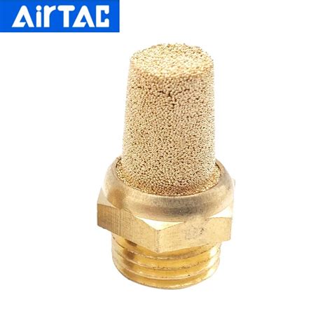 Airtac Pe As Pneum Ticas Silenciador De Escape Bsl M5 1 8 1 4 3 8