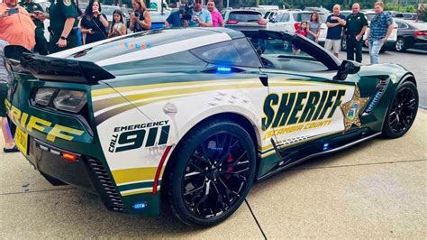 Police Adds C7 Corvette Z06 Patrol Car To Fleet YouTube