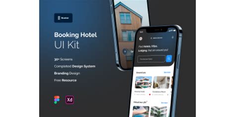 Booker Freebies Mobile App Ui Kit Figma Community