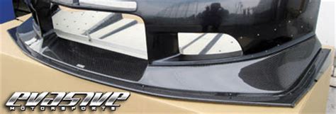 Evasive Motorsports Voltex Cyber Street Carbon Lip With Splitter