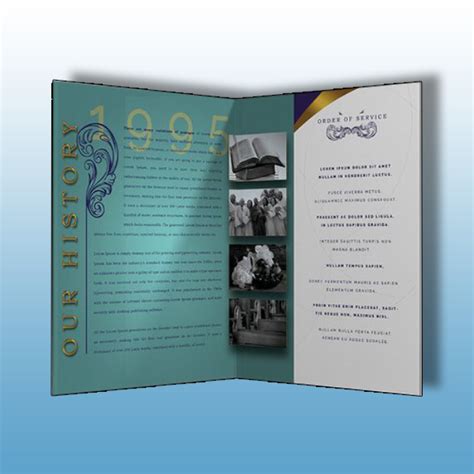 Church Anniversary Program - 9+ Examples, Photoshop, Illustrator, Word ...