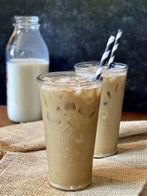 Iced Brown Sugar Oat Milk Shaken Espresso {starbucks Copycat} Lemony