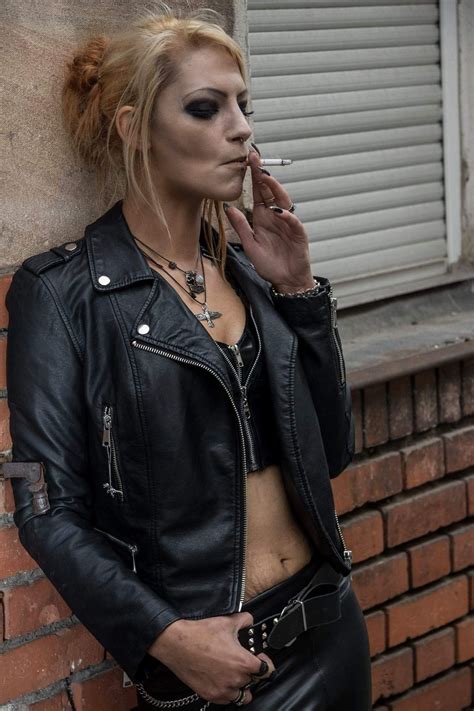 Pin By Josh Tank On Smoker Biker Chick Style Affordable Fashion Clothes Women Smoking