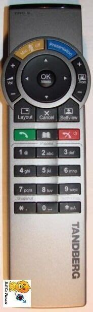 Tandberg Cisco Remote Control Vtc Codecs Trc 3 Last Two Units Ebay