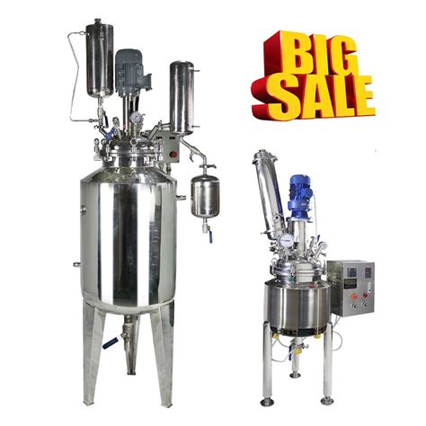 Hydrothermal Autoclave Pressure Ammonia Stainless Steel Jacketed