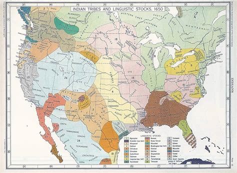 U S Map Of Native American Tribes Store