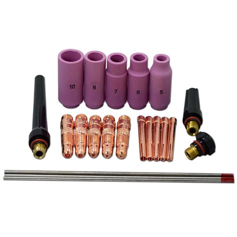 Buy Tig Kit And Tig Welding Torch Consumables Accessories Tungsten Electrode Tig