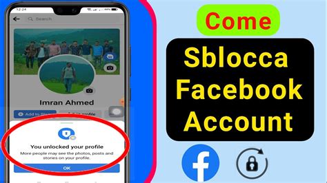 Come Sbloccare L Account Facebook Senza Prova D Identit Nuovo