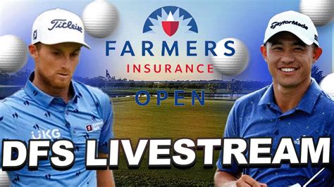 Dfs Stream Farmers Insurance Open Draftkings Player Pool