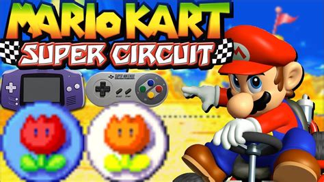 Mario Kart Super Circuit Flower Cups W Mario Shiruetto The Gamer