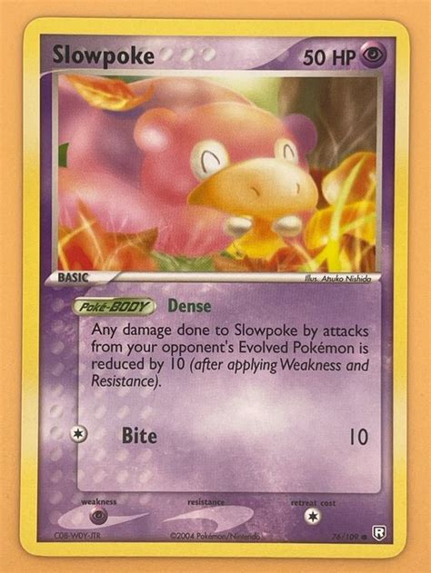 Slowpoke Pok Mon Ex Team Rocket Returns Ab Kaufen Auf Ricardo