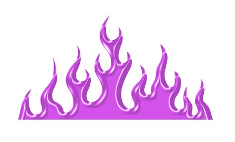 Purple Flames Png