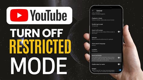 How To Turn Off Restricted Mode On YouTube Mobile IPhone Android