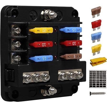 Blade Atc Ato Fuse Blocks Endark Car Fuse Holder Way Fuse Box With