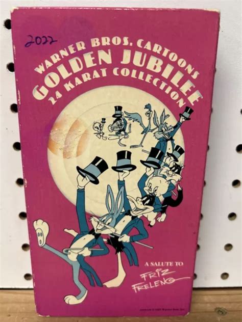 WARNER BROS CARTOONS Golden Jubilee 24 Karat Collection VHS Salute To