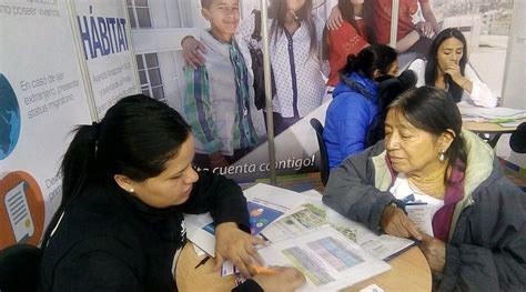 Stand de la Empresa Pública Metropolitana de Hábitat y Vivienda fue