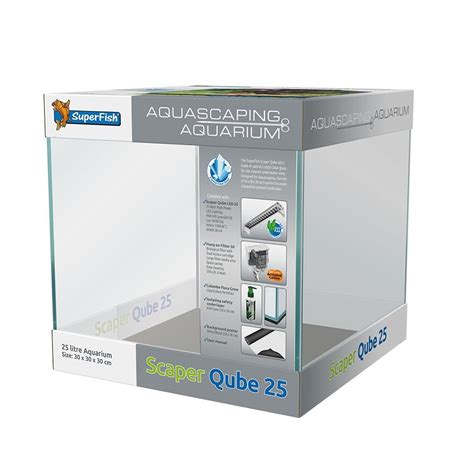 Scaper Qube 25 L Akvarium Superfish Cyberzoo