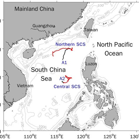 Temporal variations of the thermocline depth and the sea level anomaly ...