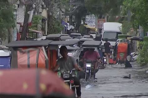 Bulacan Pampanga Binaha Dahil Sa Pag Ulan High Tide Abs Cbn News