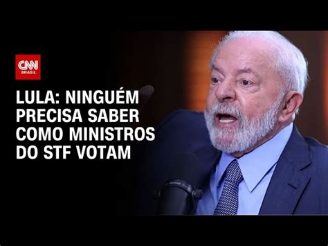 Não creio que Lula pense como se expressou diz Marco Aurélio à CNN