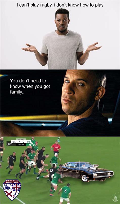 First meme, big excuse in the USA : r/rugbymemes