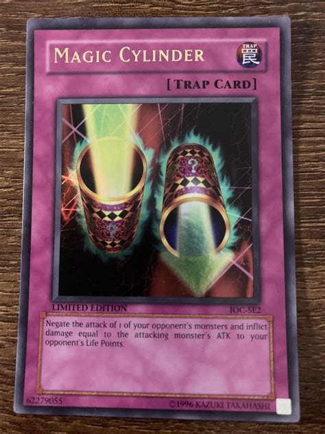 Yugioh Magic Cylinder Ioc Se Limited Edition Ultra Rare Nm Values Mavin