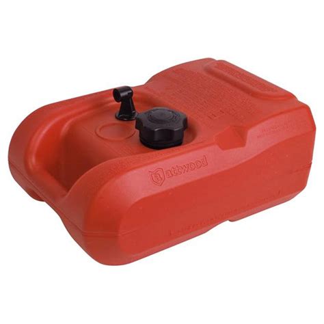 Attwood® Epa Carb Compliant 6 Gallon Gas Tank Without Fuel Gauge 231244 Fuel Tanks At