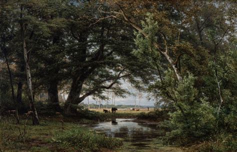 Jan Willem Van Borselen Paintings For Sale A Forest View